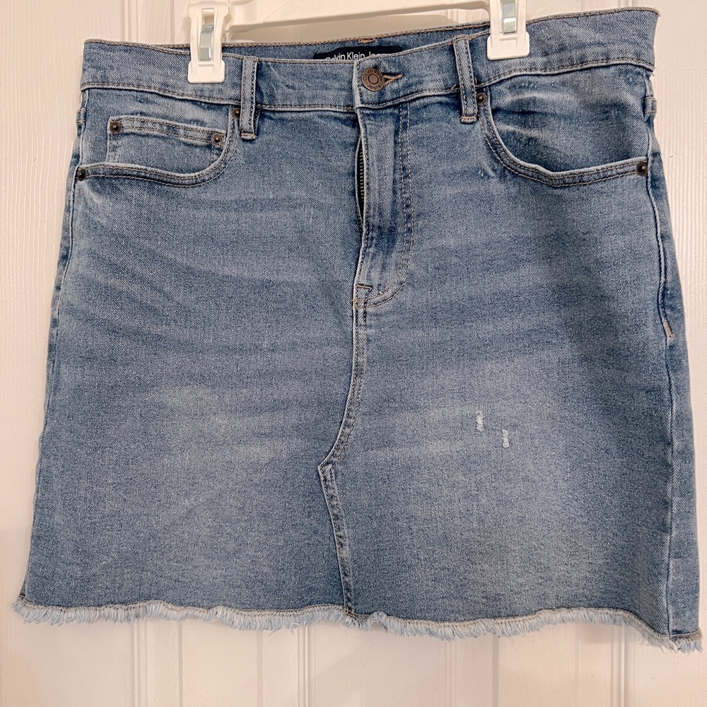🌟HOST PICK🌟 NWOT Calvin Klein Denim Skirt